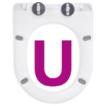 vidaXL WC sedadlo, pomalé sklápanie, rýchloupínacie, biele – Obrázok 8