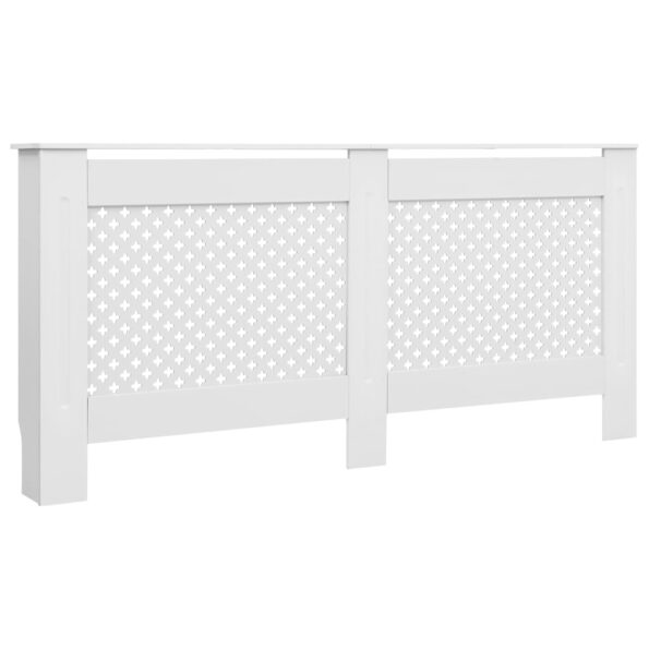 vidaXL Kryt na radiátor, biely 172x19x81,5 cm, MDF – Obrázok 2