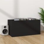 vidaXL Úložný box na vinyly, čierny 71x34x36 cm, kompozitné drevo – Obrázok 7