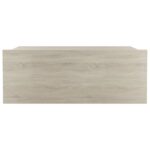 vidaXL Nástenné nočné stolíky 2ks, sonoma 40x30x15cm, kompozitné drevo – Obrázok 4
