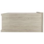 vidaXL Nástenné nočné stolíky 2ks, sonoma 40x30x15cm, kompozitné drevo – Obrázok 5