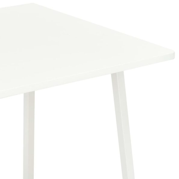 vidaXL Písací stôl s policami, biely 102x50x117 cm – Obrázok 6