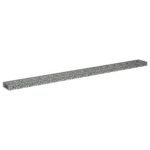 vidaXL Gabiónový vyvýšený záhon pozinkovaná oceľ 360x30x10 cm – Obrázok 3