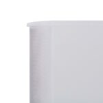 vidaXL 6-panelová zábrana proti vetru látková 600x160 cm piesková a biela – Obrázok 4