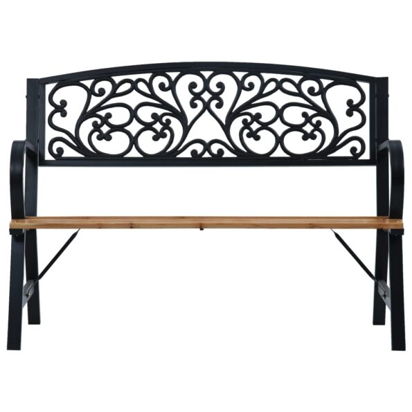 vidaXL Záhradná lavička 120 cm drevo – Obrázok 2