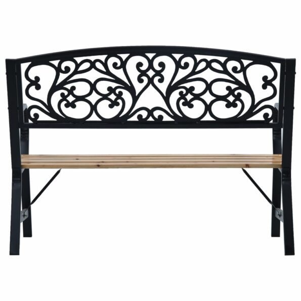 vidaXL Záhradná lavička 120 cm drevo – Obrázok 3