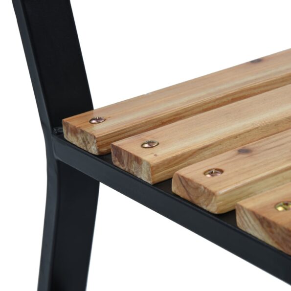vidaXL Záhradná lavička 120 cm drevo – Obrázok 5