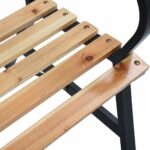 vidaXL Záhradná lavička 120 cm drevo – Obrázok 6