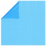 vidaXL Bazénová plachta, modrá 527 cm, PE – Obrázok 2