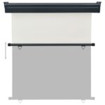 vidaXL Bočná markíza na balkón 160x250 cm, krémová – Obrázok 5