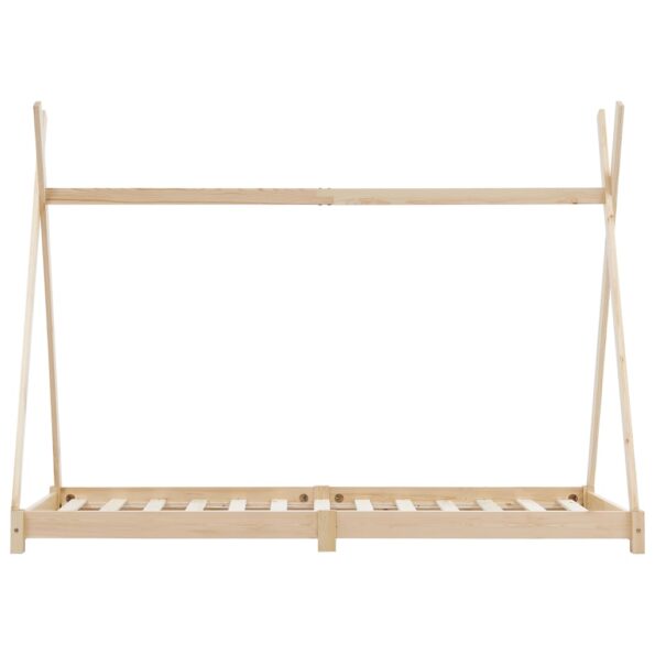 vidaXL Detský posteľný rám 80x160 cm borovicový masív – Obrázok 3