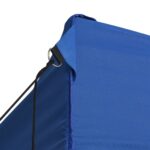 vidaXL Profesionálny skladací párty stan+4 steny 3x6 m, oceľ, modrý – Obrázok 6