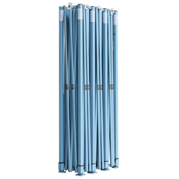 vidaXL Skladací párty stan s 5 bočnými stenami biely 3x9 m – Obrázok 7