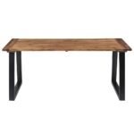 vidaXL Jedálenský stôl, akáciový masív 180x90 cm – Obrázok 2