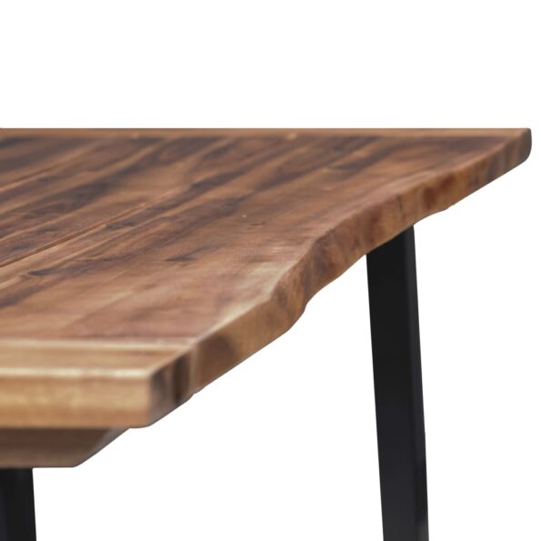 vidaXL Jedálenský stôl, akáciový masív 180x90 cm – Obrázok 6