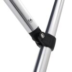 vidaXL Strieška Bimini s 3 oblúkmi, biela 183x140x137 cm – Obrázok 11