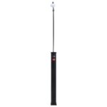 vidaXL Záhradná solárna sprcha čierna 215 cm 8 l – Obrázok 4