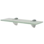 vidaXL Nástenná polička 2 ks sklo 30x10 cm 8 mm – Obrázok 2