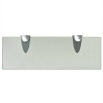 vidaXL Nástenná polička 2 ks sklo 30x10 cm 8 mm – Obrázok 4