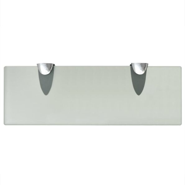 vidaXL Nástenná polička 2 ks sklo 30x10 cm 8 mm – Obrázok 4