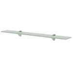 vidaXL Nástenná polička 2 ks sklo 70x20 cm 8 mm – Obrázok 2