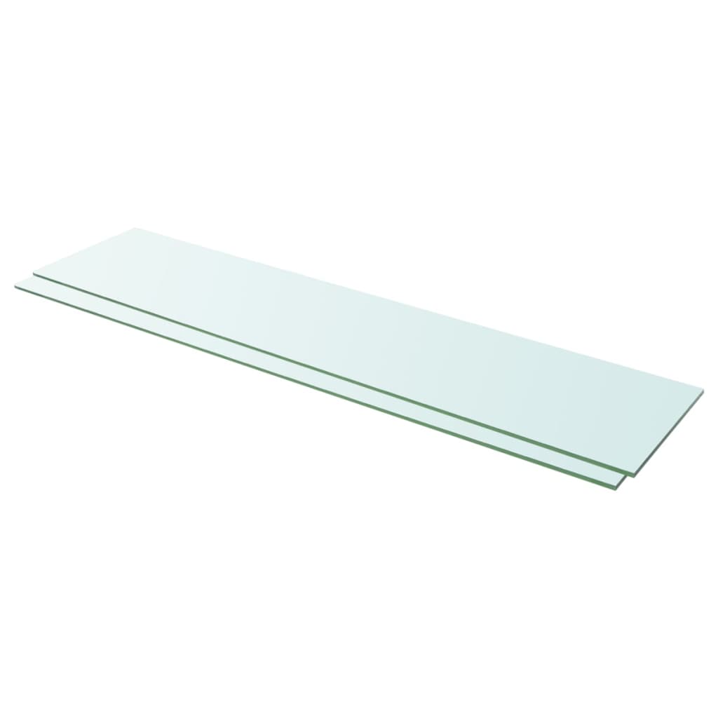VXL8719883874289_a_en_hd_1.jpg vidaXL Poličky 2 ks panel z priehľadného skla 110x25 cm – Obrázok 1