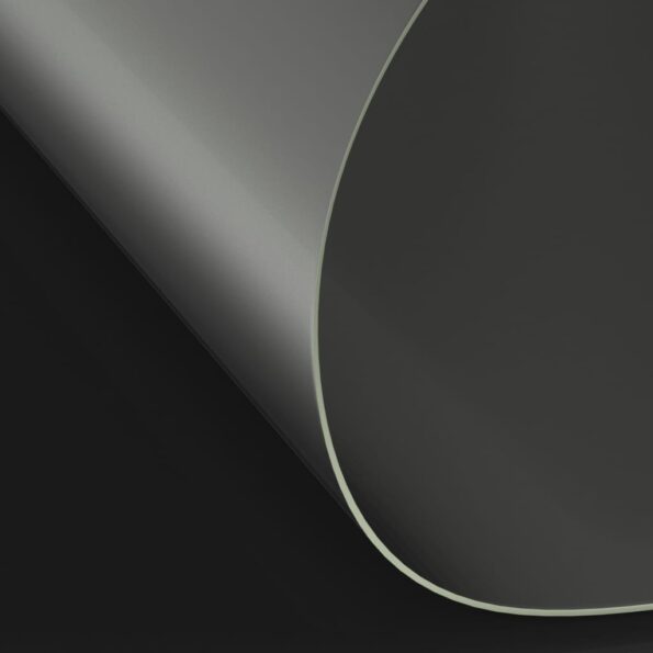 vidaXL Chránič na stôl, matný Ø 80 cm, 1,6 mm, PVC – Obrázok 3