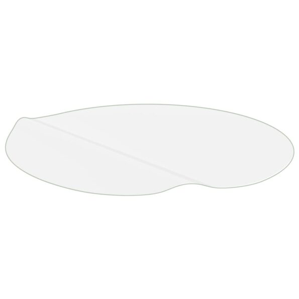 vidaXL Chránič na stôl, matný Ø 80 cm, 1,6 mm, PVC – Obrázok 4