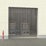 vidaXL Náhradná lamelová rolka z PVC 2,6mm x 300mm 25 m