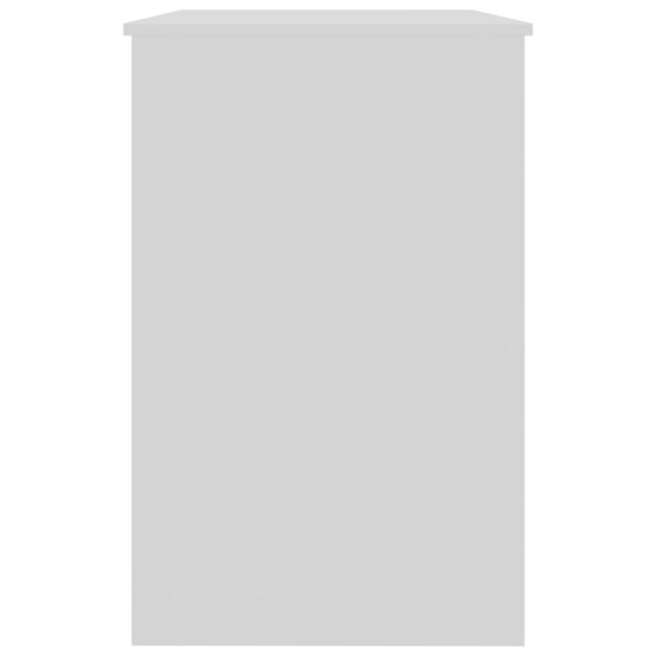 vidaXL Písací stôl, biely 100x50x76 cm, kompozitné drevo – Obrázok 8