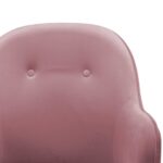 vidaXL Hojdacie kreslo, ružové, zamat – Obrázok 7
