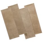 WallArt Kožené dlaždice Nathan vintage hnedé 16 ks – Obrázok 2
