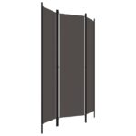 vidaXL 3-panelový paraván antracitový 150x180 cm – Obrázok 3