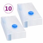 vidaXL Vákuové cestovné úložné vrecká 60x40 cm 10 ks – Obrázok 3