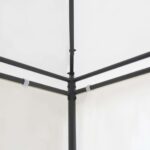 vidaXL Altánok 600x298x270 cm, biely 180g/m² – Obrázok 2