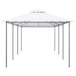 vidaXL Altánok 600x298x270 cm, biely 180g/m² – Obrázok 4