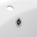 vidaXL Luxusné umývadlo, prepad, matné biele 58,5x39 cm, keramika – Obrázok 6