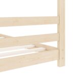 vidaXL Rám detskej postele 70x140 cm borovicový masív – Obrázok 6
