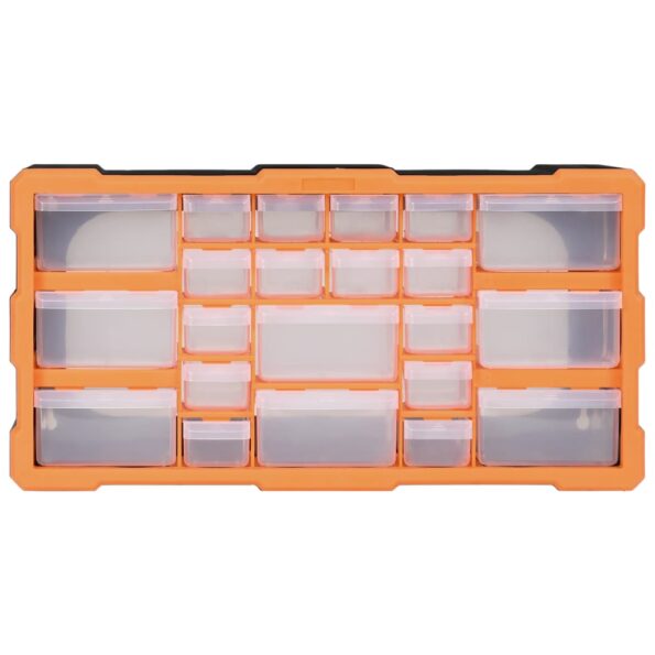 vidaXL Organizér s 22 zásuvkami 49x16x25,5 cm – Obrázok 4