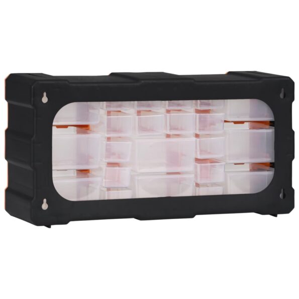 vidaXL Organizér s 22 zásuvkami 49x16x25,5 cm – Obrázok 6