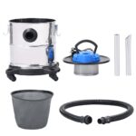 vidaXL Vysávač na popol s HEPA filtrom 1200 W 20 l nehrdzavejúca oceľ – Obrázok 2