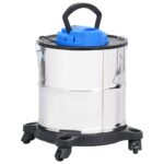 vidaXL Vysávač na popol s HEPA filtrom 1200 W 20 l nehrdzavejúca oceľ – Obrázok 5