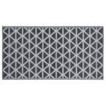 vidaXL Vonkajší koberec ARAKIL čierny 160x230 cm PP – Obrázok 3
