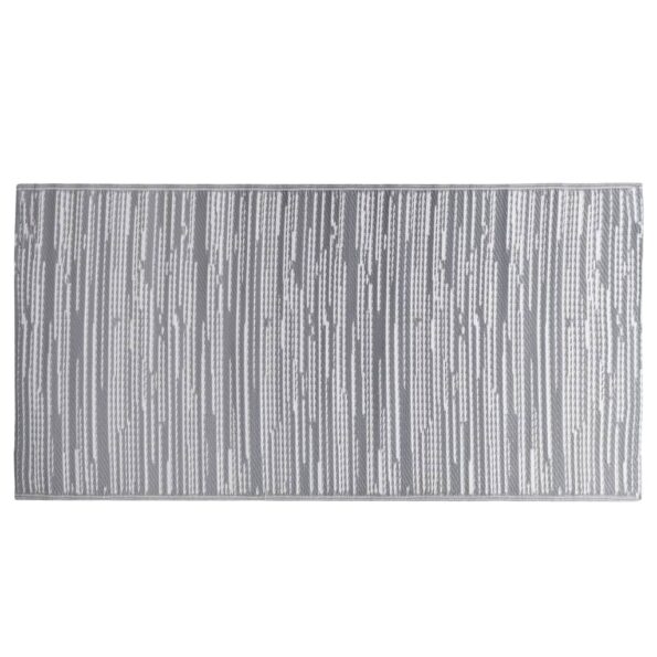 vidaXL Vonkajší koberec ARAKIL sivý 190x290 cm PP – Obrázok 3