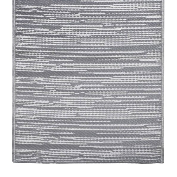 vidaXL Vonkajší koberec ARAKIL sivý 190x290 cm PP – Obrázok 4