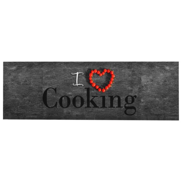 vidaXL Kuchynská rohožka prateľná 45x150 cm Cooking – Obrázok 3
