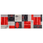 vidaXL Kuchynská rohožka prateľná 45x150 cm kuchyňa – Obrázok 3