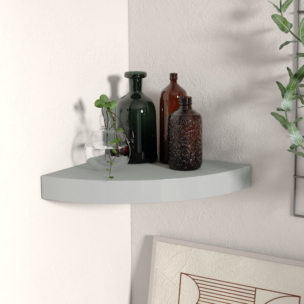 VXL8720286075326_m_en_hd_1.jpg vidaXL Plávajúca rohová polica, sivá 25x25x3,8 cm, MDF – Obrázok 1