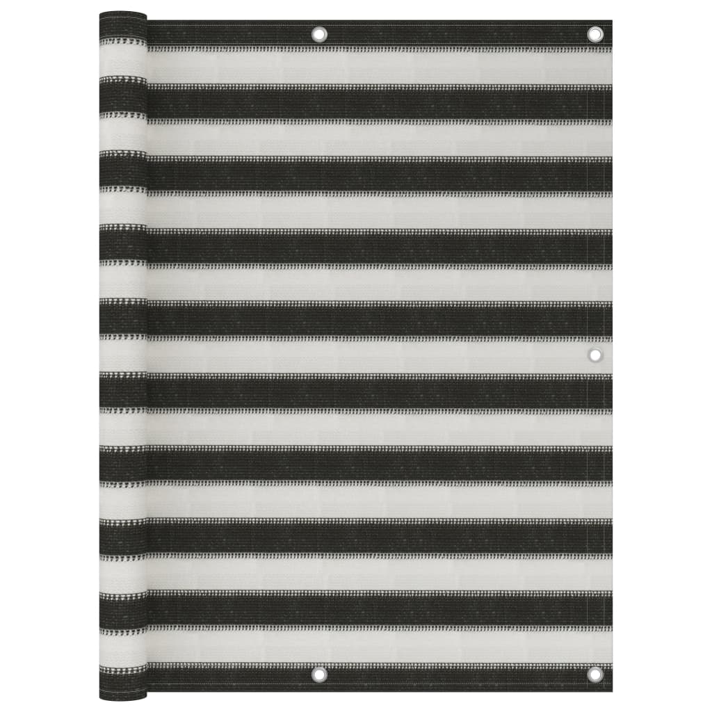 VXL8720286094211_a_en_hd_1.jpg vidaXL Tieniaca plachta na balkón z HDPE 120x500 cm antracitová a biela – Obrázok 1