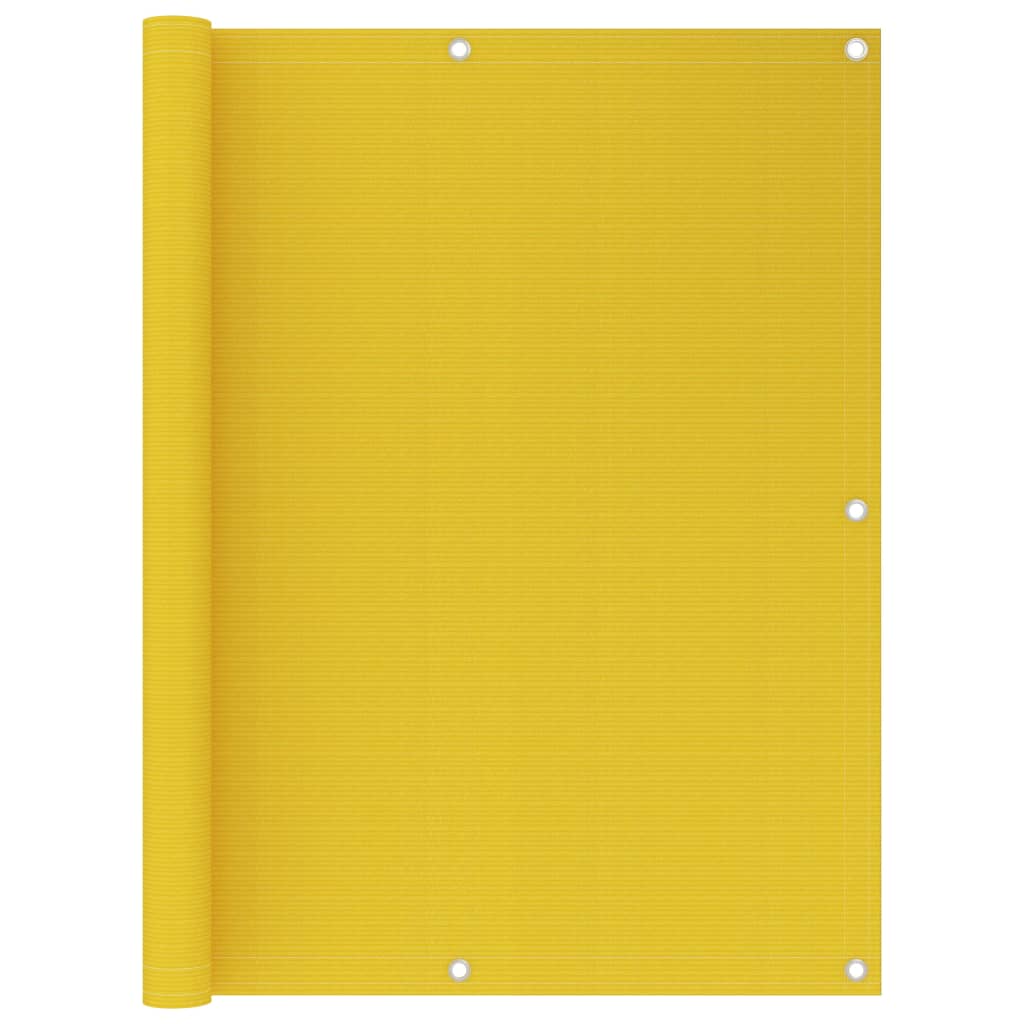 VXL8720286095645_a_en_hd_1.jpg vidaXL Balkónová markíza, žltá 120x400 cm, HDPE – Obrázok 1